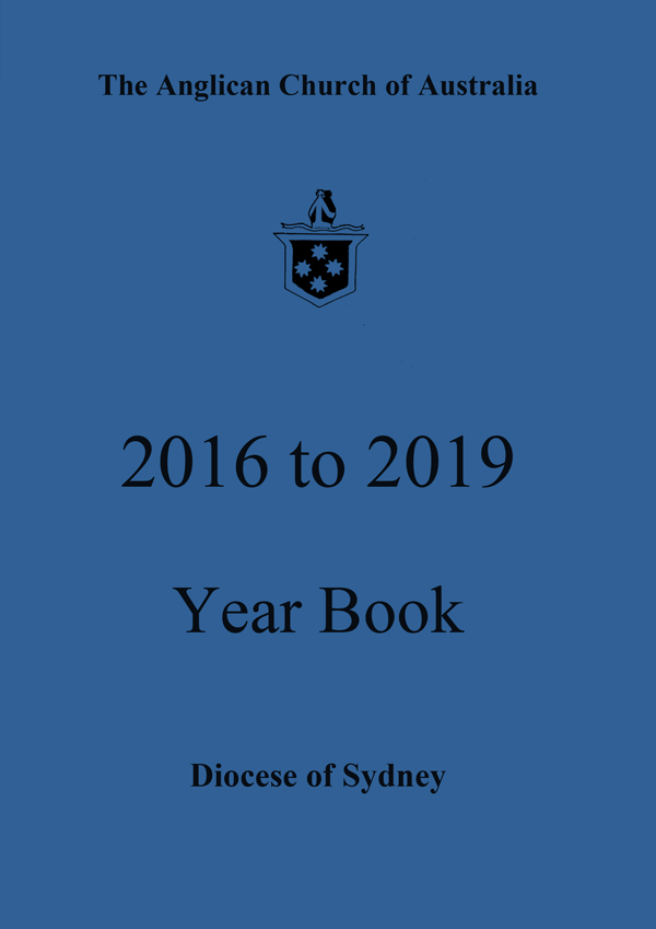 Year Book of the Diocese of Sydney 2016 to 2019